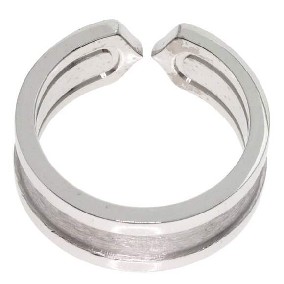 CARTIER 18k White Gold Diamond Ring #48 - Picture 4 of 11